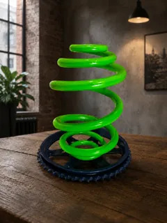 Lampe Ressort