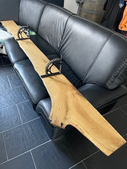 Console Bois & Acier, photo 1