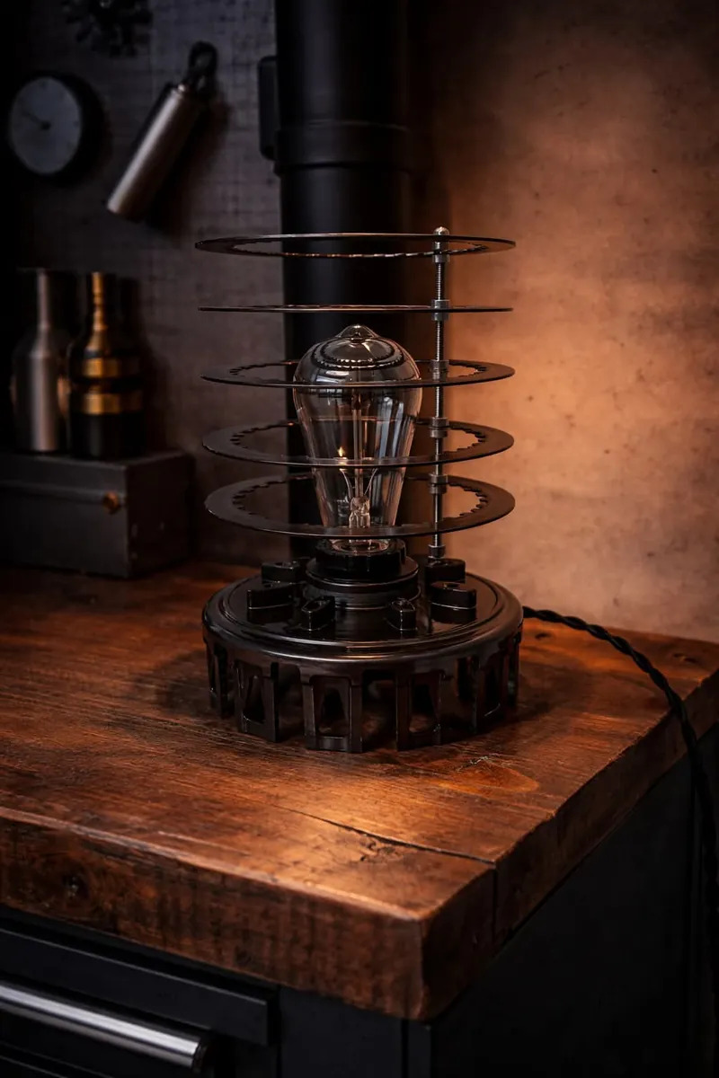 Lampe Cage, photo 2